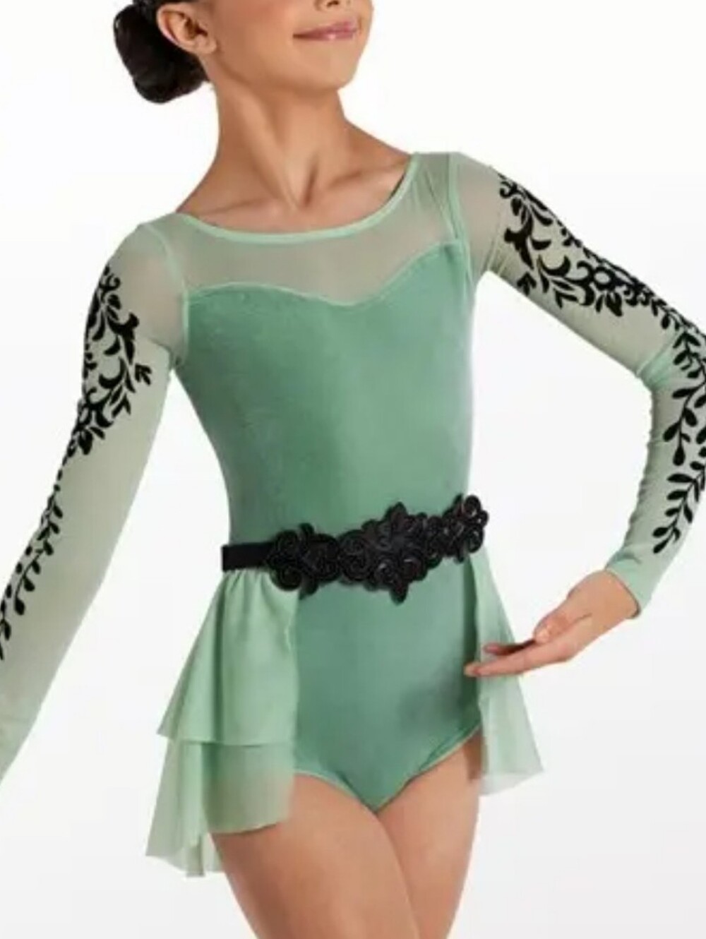 Weissman Showtime Fade Into You 14890 Dance Leotard Costume Size MC